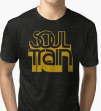 SOUL TRAIN (YELLOW) Tri-blend T-Shirt
