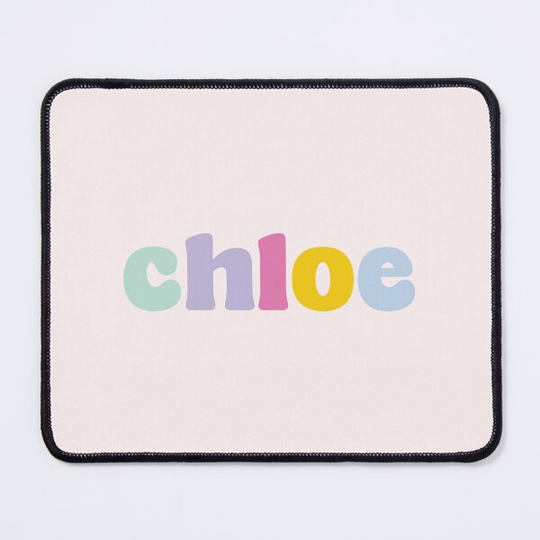 Item preview, Chloe - Custom name on colorful block font designed and sold by To the Lua.