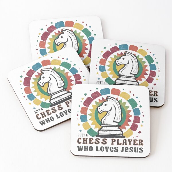 Item preview, Just a Chess Player Who Loves Jesus, Soccer, Chess, Knight Art designed and sold by Faithloveshop.
