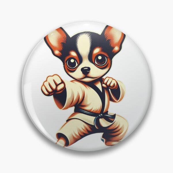 Item preview, Kung fu Tai Chi Chihuahua Dog designed and sold by silklotus.