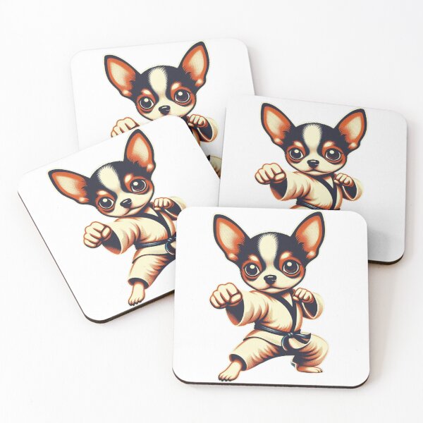Item preview, Kung fu Tai Chi Chihuahua Dog designed and sold by silklotus.
