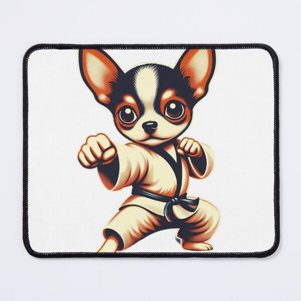 Item preview, Kung fu Tai Chi Chihuahua Dog designed and sold by silklotus.