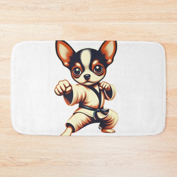 Item preview, Kung fu Tai Chi Chihuahua Dog designed and sold by silklotus.