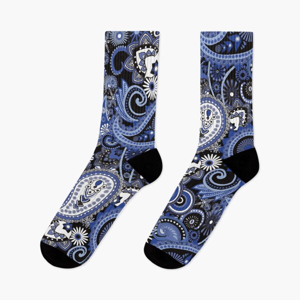 Item preview, Paisley in Blue designed and sold by LoveofPeace.