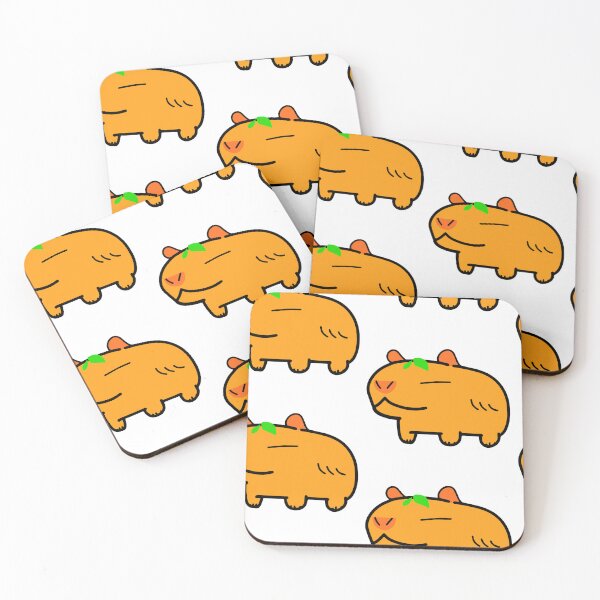 Item preview, Many More Citrus Fruit Capybara Lime Orange Lemon designed and sold by MiscibilityArt.