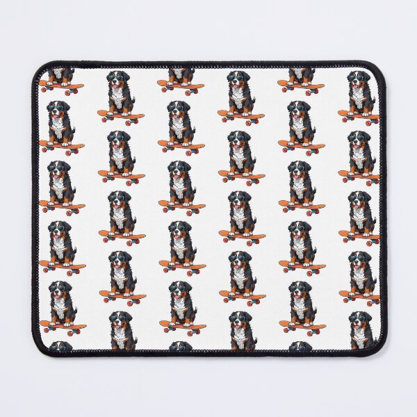 Item preview, Bernese Mountain Dog Skateboarding designed and sold by TheAnimalZ00.