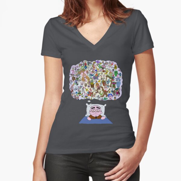 Fitted V-Neck T-Shirt