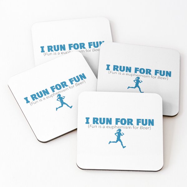 Item preview, I Run for Beer (Female Silhouette) designed and sold by DA0x-Designers.