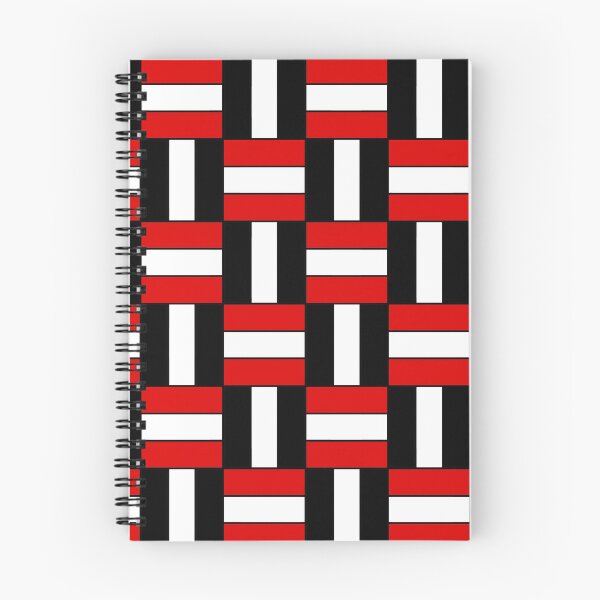 Item preview, Red and black rectangular pattern designed and sold by GetItGiftIt.