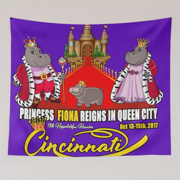Item preview, 2017 Official Hippolotofus Cincinnati Kansas City Reunion t-shirt designed and sold by Hippolotofus.