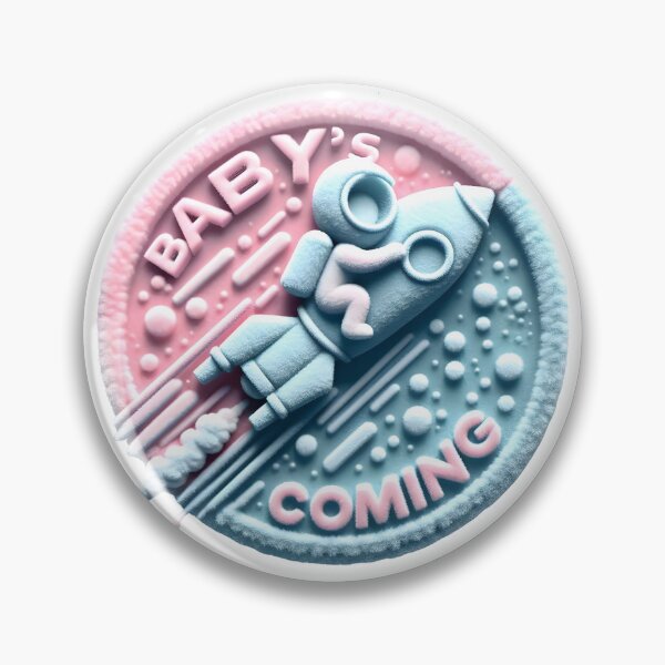 Item preview, Baby's Coming Announcement - Spacecraft Themed Baby Announcement designed and sold by StyLeHi.