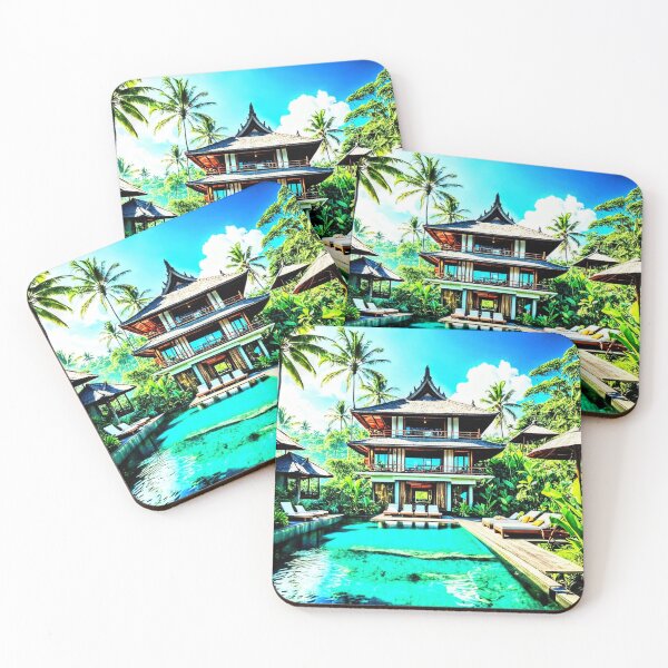 Item preview, Villa Of Balinese designed and sold by Kingcls.