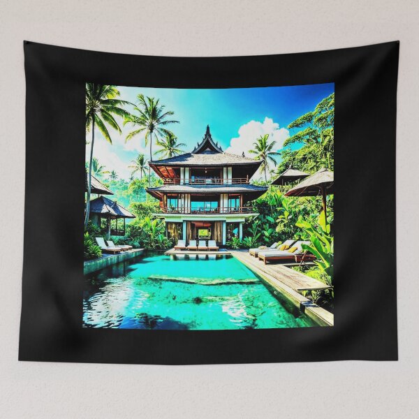 Item preview, Villa Of Balinese designed and sold by Kingcls.