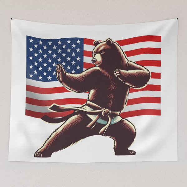 Item preview, American Black Bear Martial Arts designed and sold by silklotus.