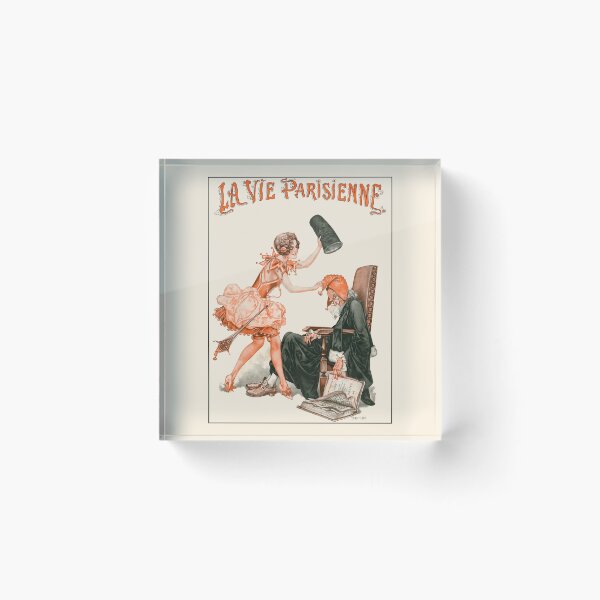 Item preview, La Vie Parisienne - Carnaval, Illustration by Chéri Hérouard - Art Deco designed and sold by elektronen.