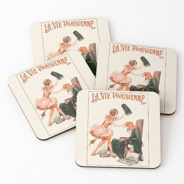 Item preview, La Vie Parisienne - Carnaval, Illustration by Chéri Hérouard - Art Deco designed and sold by elektronen.