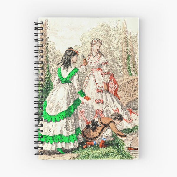 Item preview, Victorian Kids on Holiday, 1869 designed and sold by The Real Victorian.