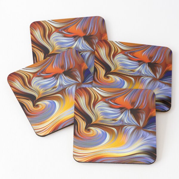 Item preview, Vibrant Swirl Abstract Art  designed and sold by onesarcastic.