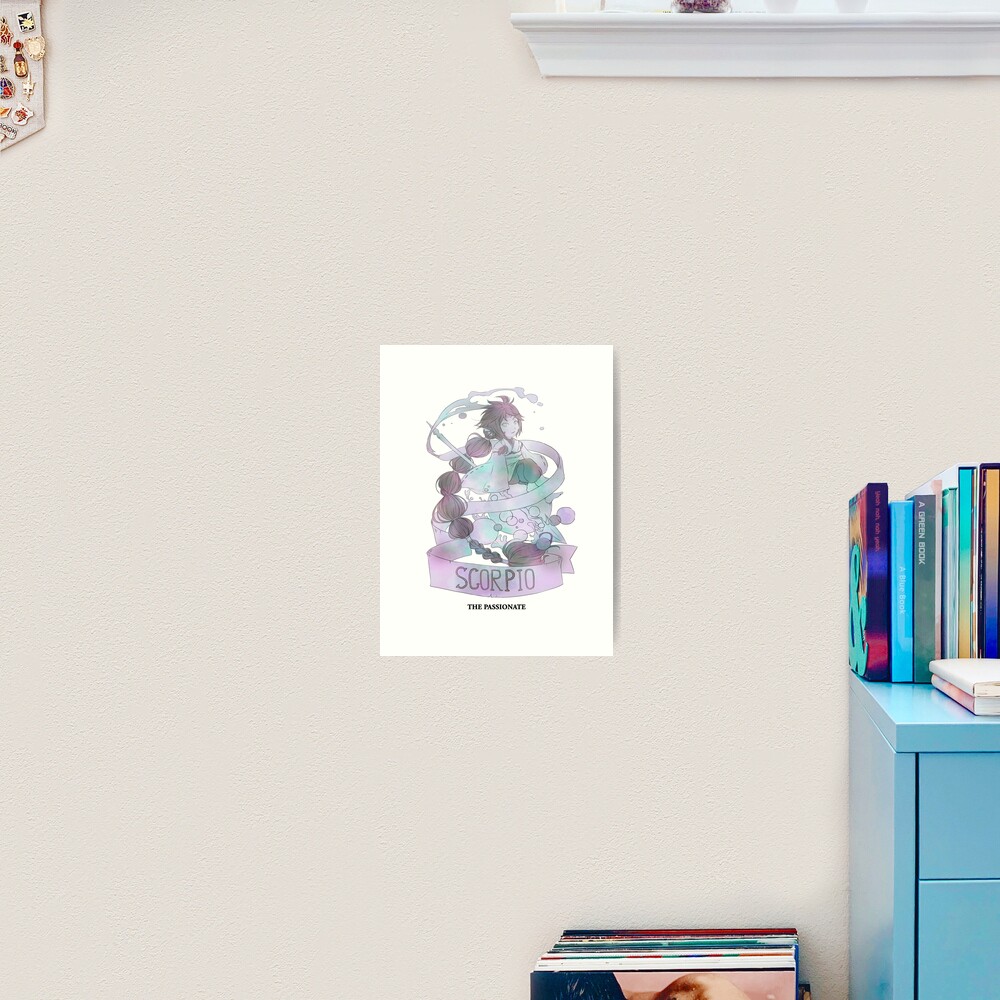 Scorpio, The Passionate Art Print