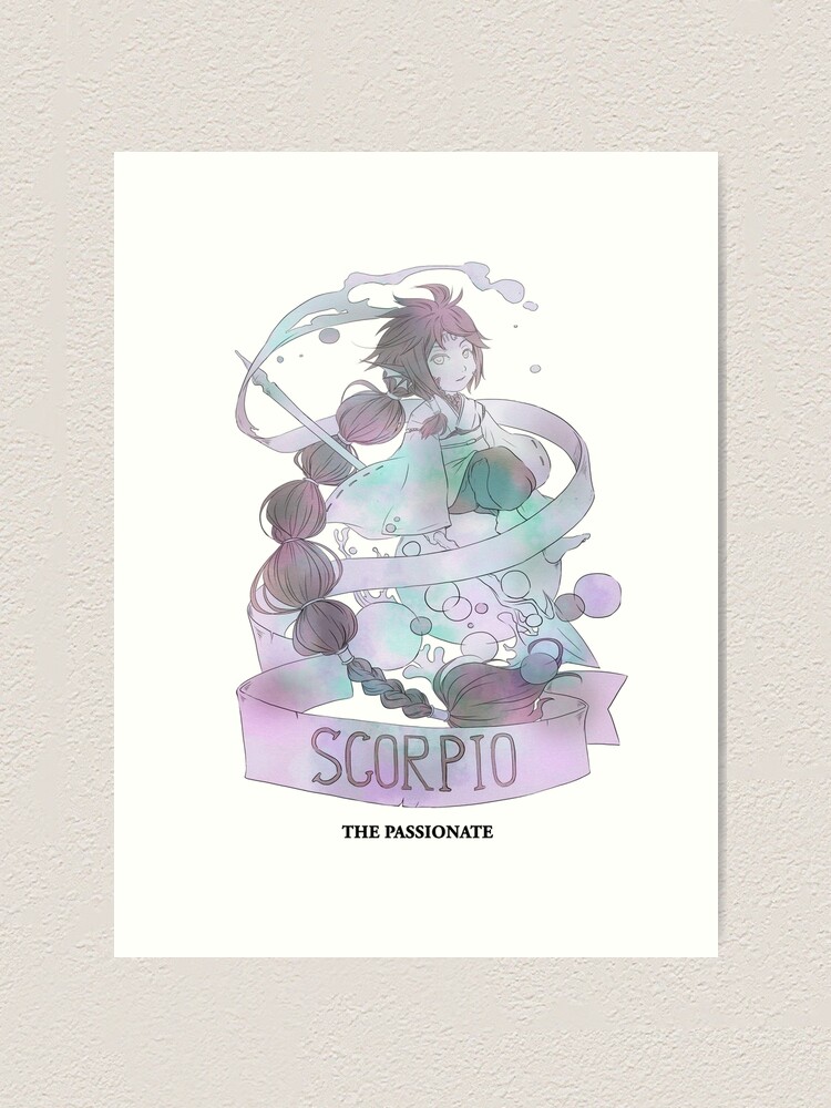 Alternate view of Scorpio, The Passionate Art Print