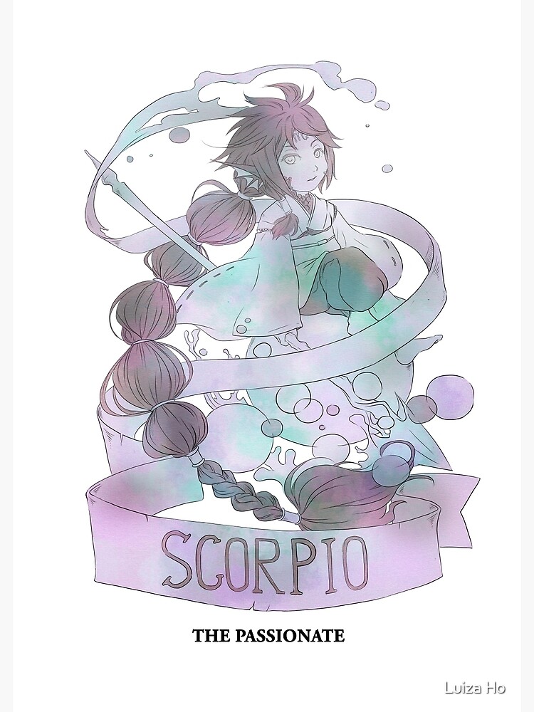 Scorpio, The Passionate by teapotsandhats