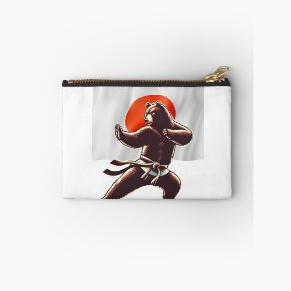 Item preview, Japanese Martial Arts Black Bear designed and sold by silklotus.