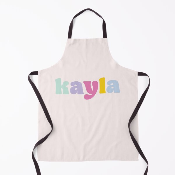 Item preview, Kayla - Custom name on colorful block font designed and sold by To the Lua.
