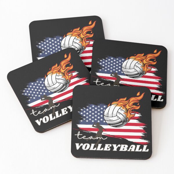 Item preview, USA Team Volleyball 2024 Games American Flag Team Sport Athlete Support T-Shirt for Men Women Kids, USA Flag Team Volleyball Athlete Summer Tee, Cheer For USA Team Volleyball Sport 2024 Apparel! designed and sold by Viran-Designs.