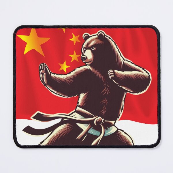Item preview, Chinese Black Bear Karate designed and sold by silklotus.