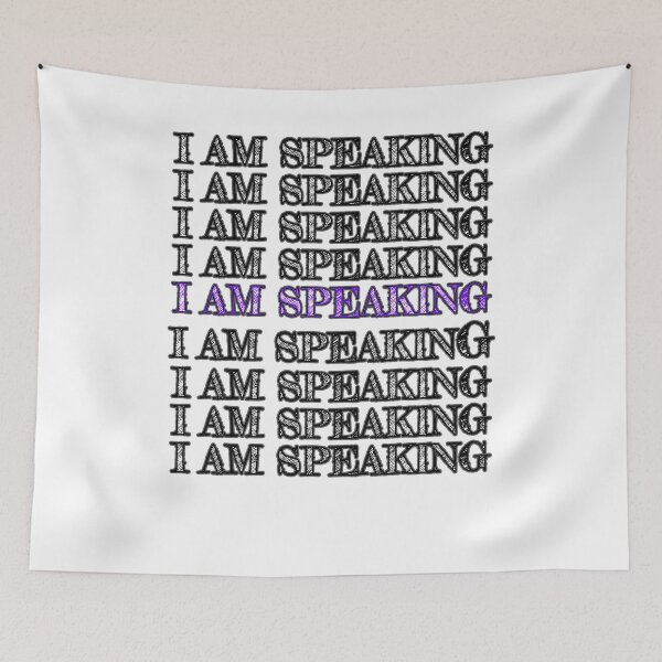 Item preview, I AM SPEAKING designed and sold by ArtsyExplorer.