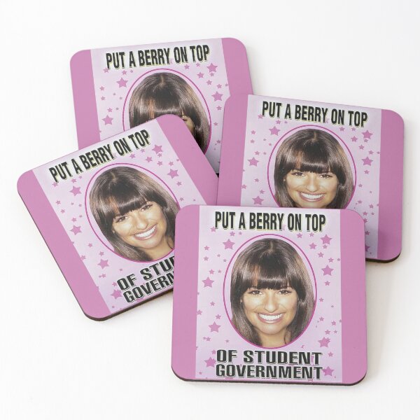 Item preview, glee put a berry on top of student government Rachel berry poster  designed and sold by sarahhelizz.