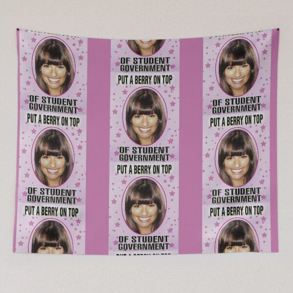 Item preview, glee put a berry on top of student government Rachel berry poster  designed and sold by sarahhelizz.