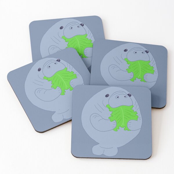 Item preview, Manatee Eating Lettuce designed and sold by CoastalCaptures.