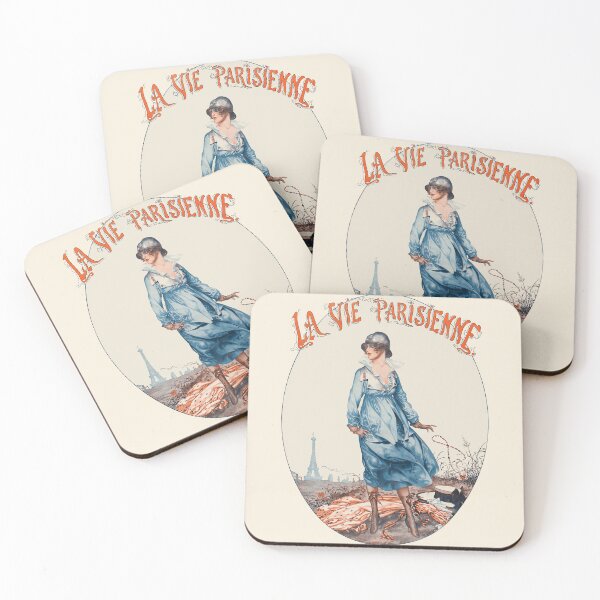 Item preview, La Vie Parisienne -Lutetia Juin MCMXVIII, Illustration by Chéri Hérouard - Art Deco designed and sold by elektronen.