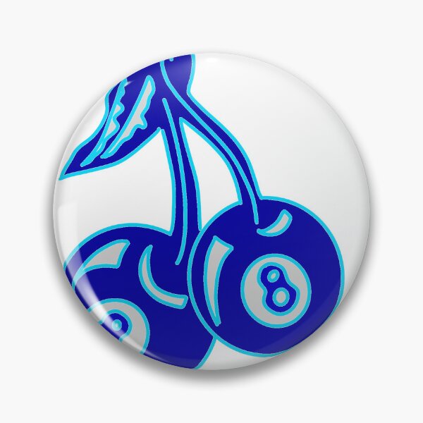Item preview, Blue cherry 8-ball  designed and sold by coolcat4023.