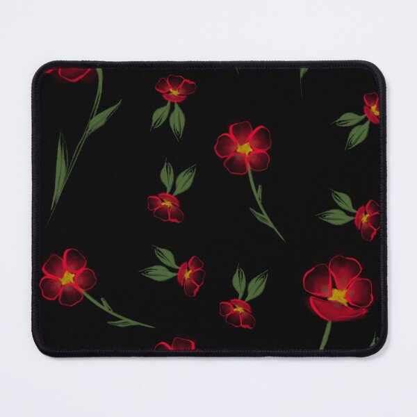 Item preview, Loose Watercolour Flowers- Black Background designed and sold by Illusyion-Arts.