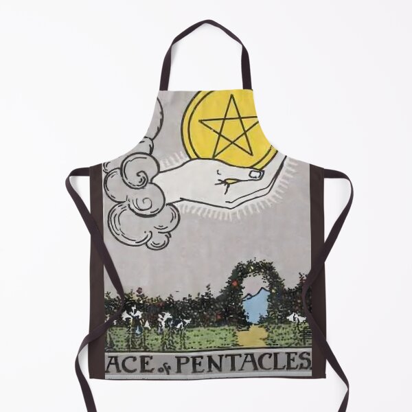 Item preview, Ace of Pentacles Tarot Card designed and sold by BougieSouthern.