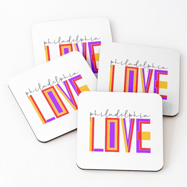 Item preview, Philly Love Cute Text designed and sold by Stickersmall.