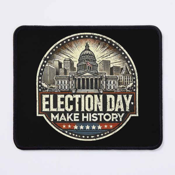 Item preview, Election Day - Make History Patriotic USA Presidential Election designed and sold by Taans-Creation.