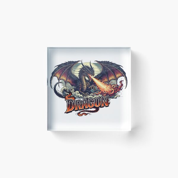 Item preview, Epic Retro Winged Dragon. designed and sold by JonelleTshirts.