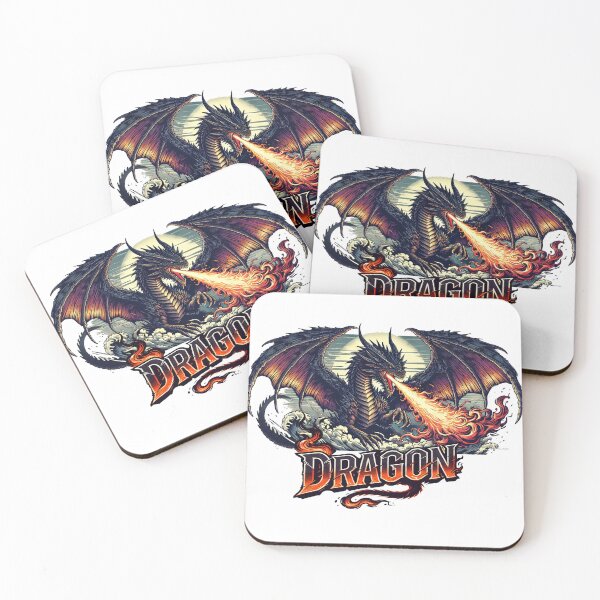 Item preview, Epic Retro Winged Dragon. designed and sold by JonelleTshirts.