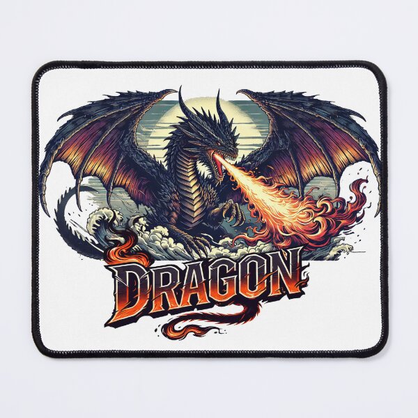 Item preview, Epic Retro Winged Dragon. designed and sold by JonelleTshirts.