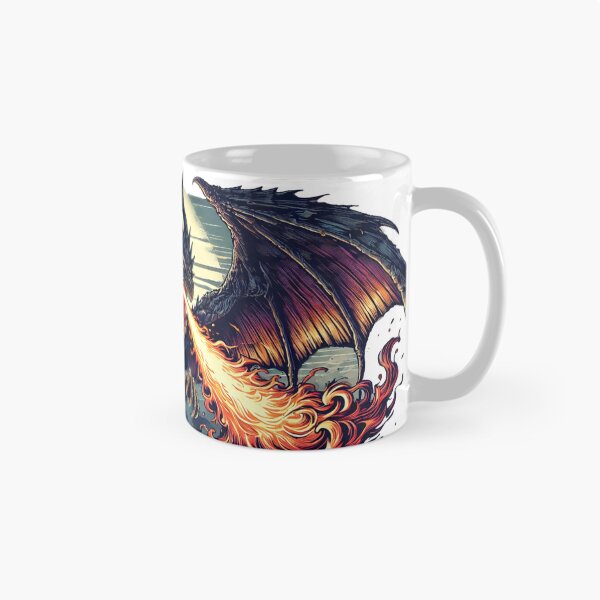 Item preview, Epic Retro Winged Dragon. designed and sold by JonelleTshirts.