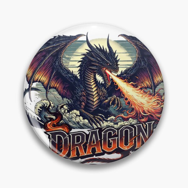 Item preview, Epic Retro Winged Dragon. designed and sold by JonelleTshirts.