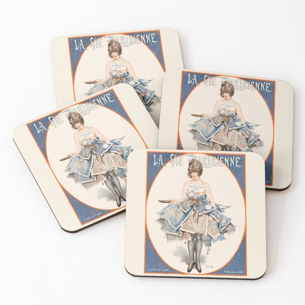 Item preview, La Vie Parisienne - L'inflation fiduciaire, Illustration by Chéri Hérouard - Art Deco designed and sold by elektronen.