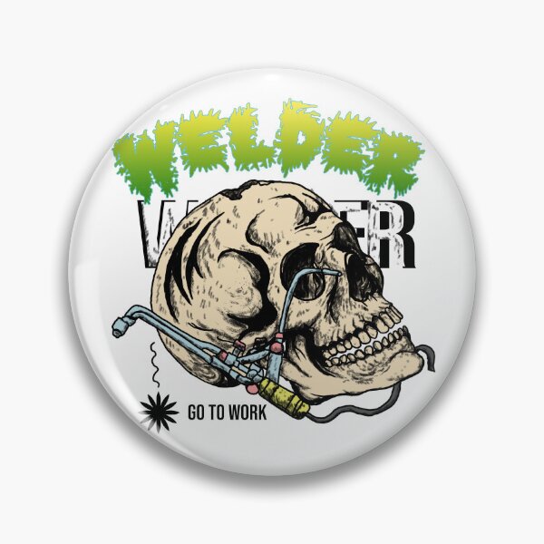 Item preview, Welder Skull Go to work designed and sold by damnoverload.