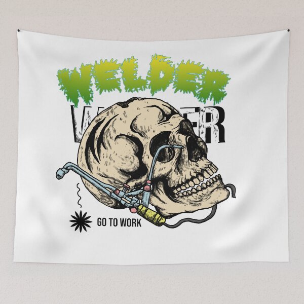 Item preview, Welder Skull Go to work designed and sold by damnoverload.
