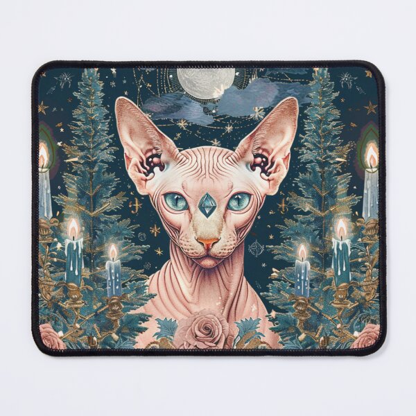 Item preview, Mystic Celestial Pink Sphynx designed and sold by Nocturne  Paws.