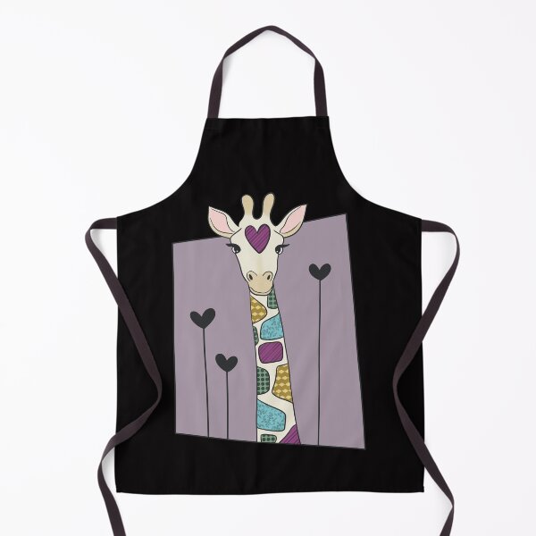 Item preview, Colorful Giraffe Folk Art designed and sold by Valerie Parker.