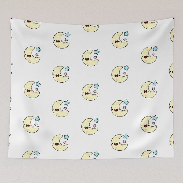 Item preview, Kawaii Moon and Stars designed and sold by kawaiilife.